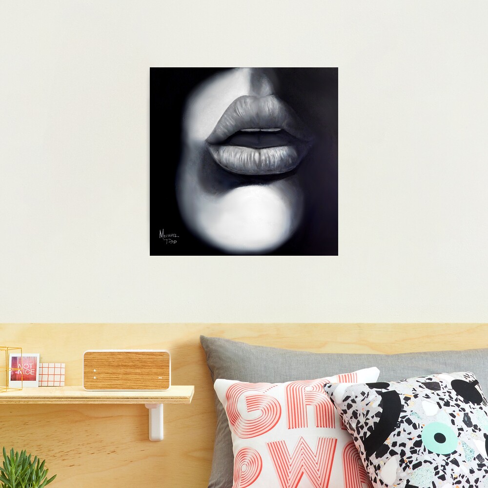 Kiss me Photographic Print