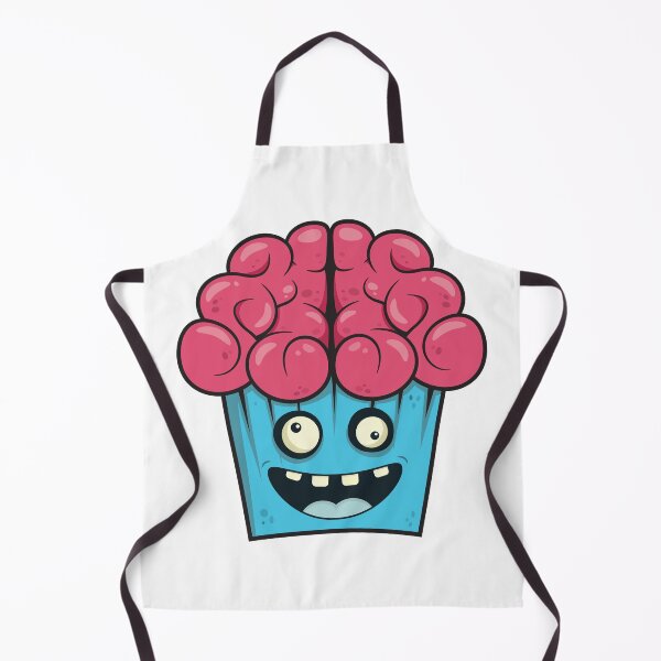 Item preview, Zombie Cupcake Brains Blue designed and sold by Captain Creative.