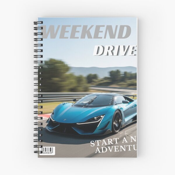 Item preview, Poster Supercar Weekend Drive – Auto en Ruta Arte Automotriz designed and sold by Motorline44.