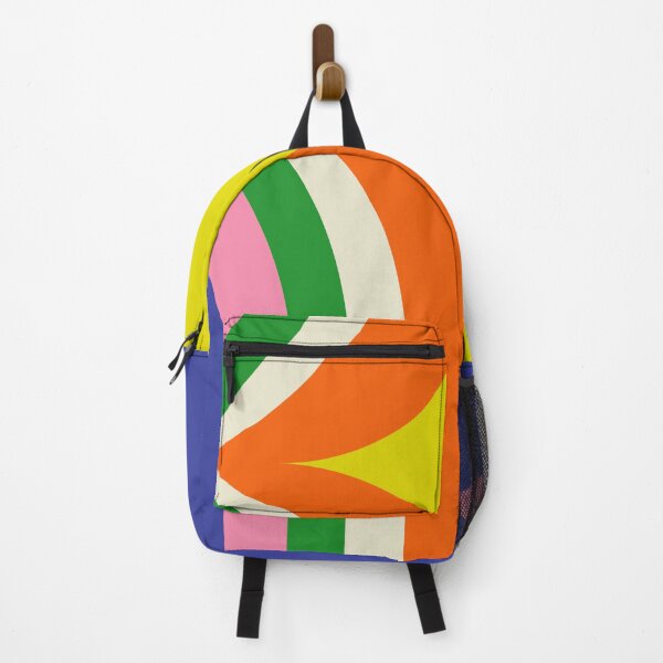 Item preview, Fun Bold Colorful Retro Curves Abstract designed and sold by kierkegaard.
