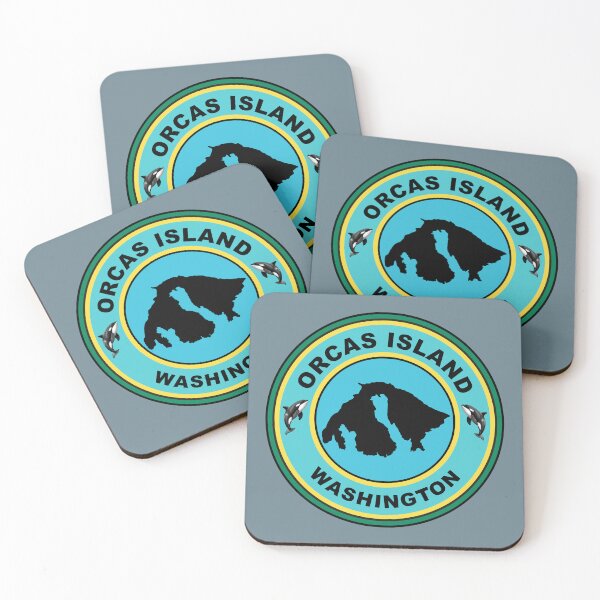 Item preview, Orcas Island Washington map designed and sold by studioss76.