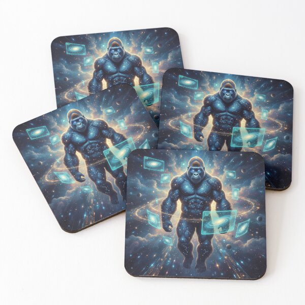 Item preview, Cosmic Gorilla - Sagan designed and sold by Cosmic Zoo.