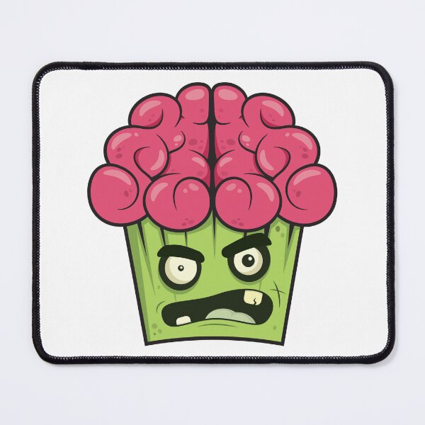 Item preview, Zombie Cupcake Brains Green designed and sold by Captain Creative.