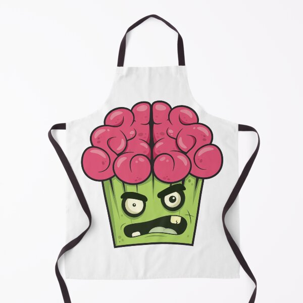 Item preview, Zombie Cupcake Brains Green designed and sold by Captain Creative.