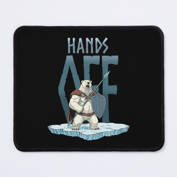 Item preview, Hands Off – Arctic Guardian Bear designed and sold by CARPIO Creations.