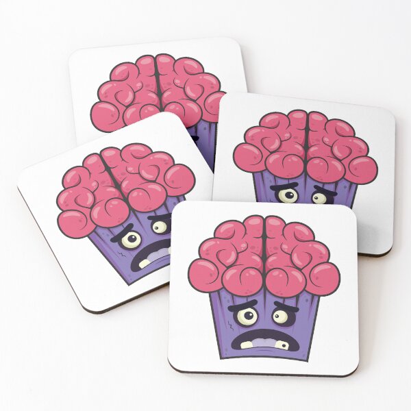 Item preview, Zombie Cupcake Brains Purple designed and sold by Captain Creative.