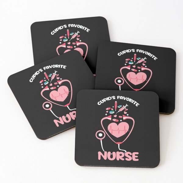 Item preview, Cupid's Favorite Nurse - Pink Stethoscope Valentine Gift designed and sold by Krasnovaovaova.