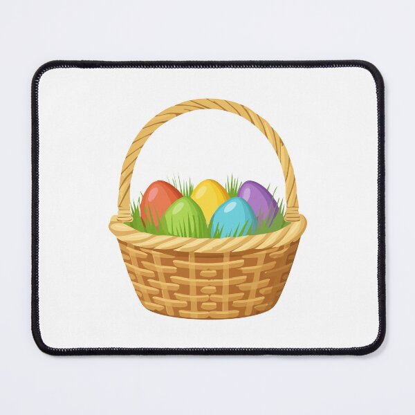 Item preview, Easter Basket Eggs | Colorful Egg Hunt Spring Basket designed and sold by Hydravisions.