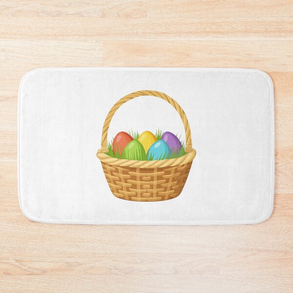 Item preview, Easter Basket Eggs | Colorful Egg Hunt Spring Basket designed and sold by Hydravisions.