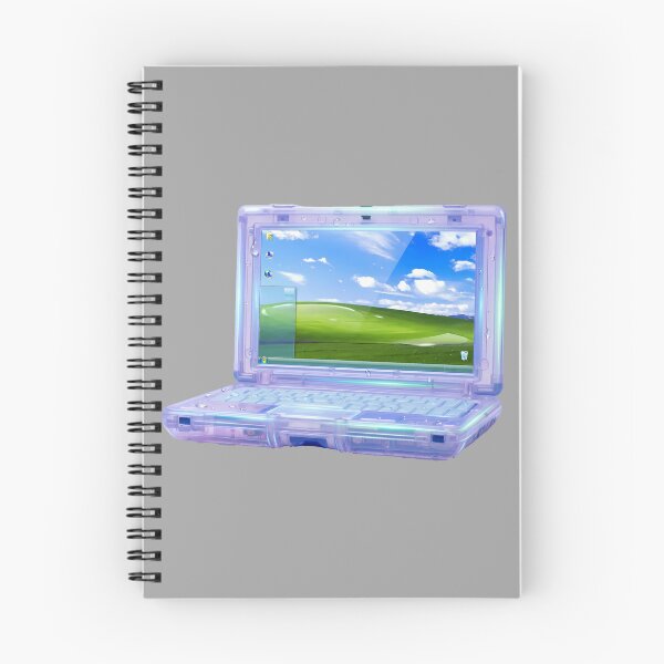 Item preview, Clear Plastic Retro Laptop 2000s Aesthetic designed and sold by NostalgiaOS.