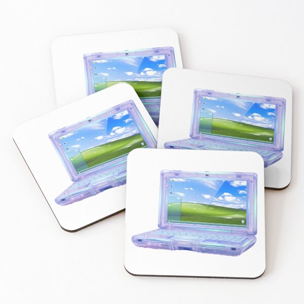 Item preview, Clear Plastic Retro Laptop 2000s Aesthetic designed and sold by NostalgiaOS.
