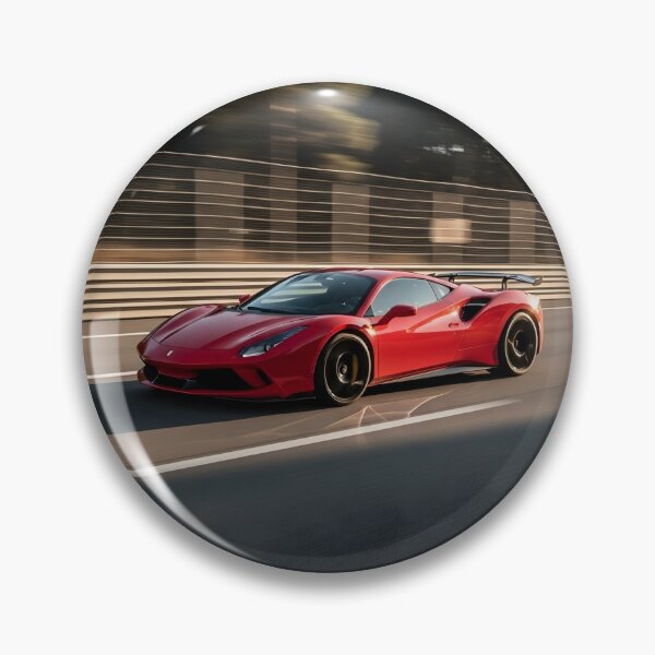 Item preview, Red Supercar – High Speed Car Poster designed and sold by Motorline44.