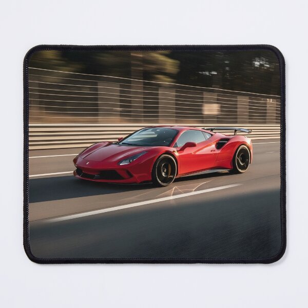 Item preview, Red Supercar – High Speed Car Poster designed and sold by Motorline44.