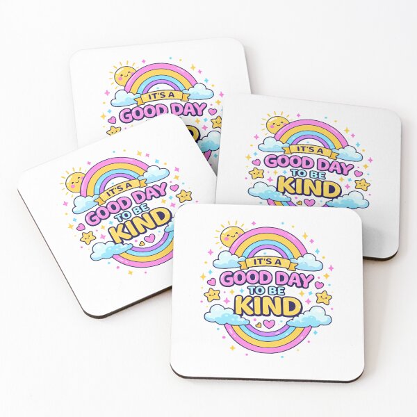 Item preview, It’s a Good Day to Be Kind Bright Happy Positive Quote designed and sold by HumansStuck12.