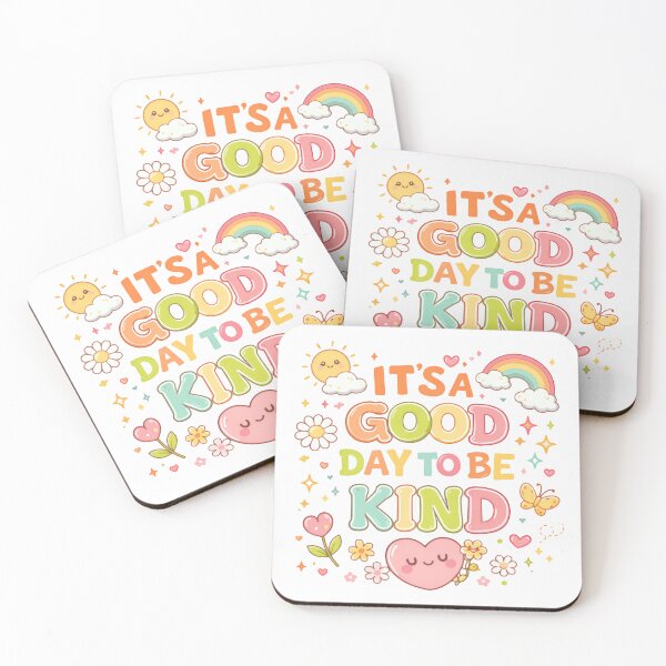 Item preview, It’s a Good Day to Be Kind Cheerful Floral Quote designed and sold by HumansStuck12.
