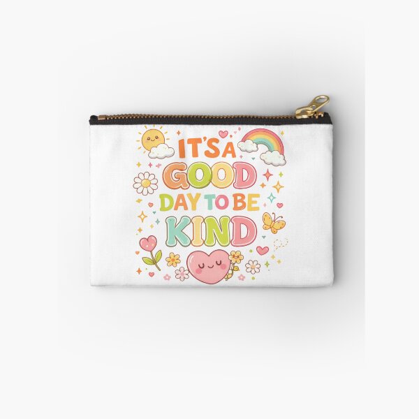 Item preview, It’s a Good Day to Be Kind Cheerful Floral Quote designed and sold by HumansStuck12.