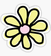 Yellow Flower Sticker