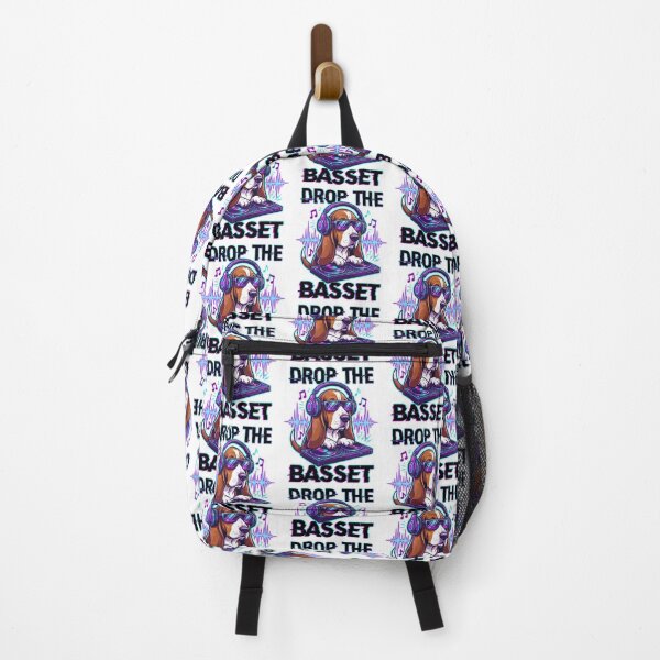 Item preview, Drop The Basset - DJ Dog Pun designed and sold by DigitalGlade.