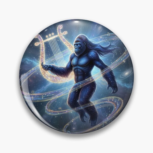 Item preview, Cosmic Gorilla - Lyra designed and sold by Cosmic Zoo.