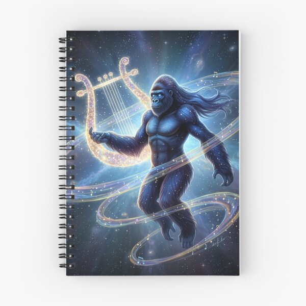 Item preview, Cosmic Gorilla - Lyra designed and sold by Cosmic Zoo.