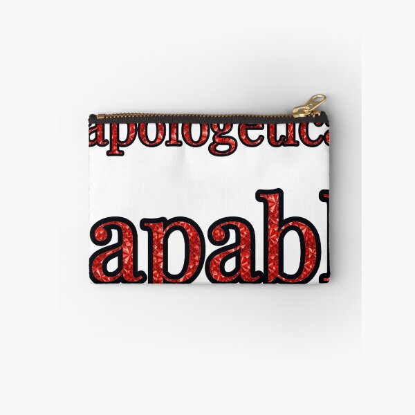 Item preview, Unapologetically Capable Feminism Phrase With Red Rhinestone designed and sold by TheIconSmith.