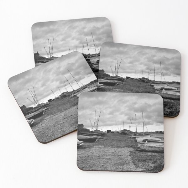 Item preview, Alnmouth Boatyard in Monochrome designed and sold by Violaman.