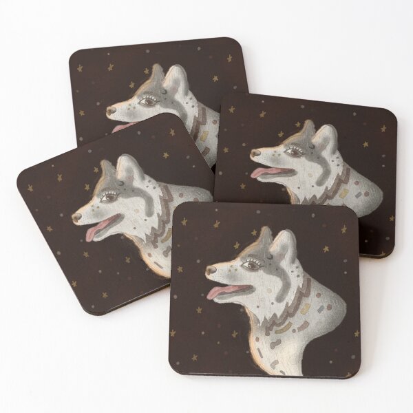Item preview, Husky Dog with Stars designed and sold by Lacritsa .