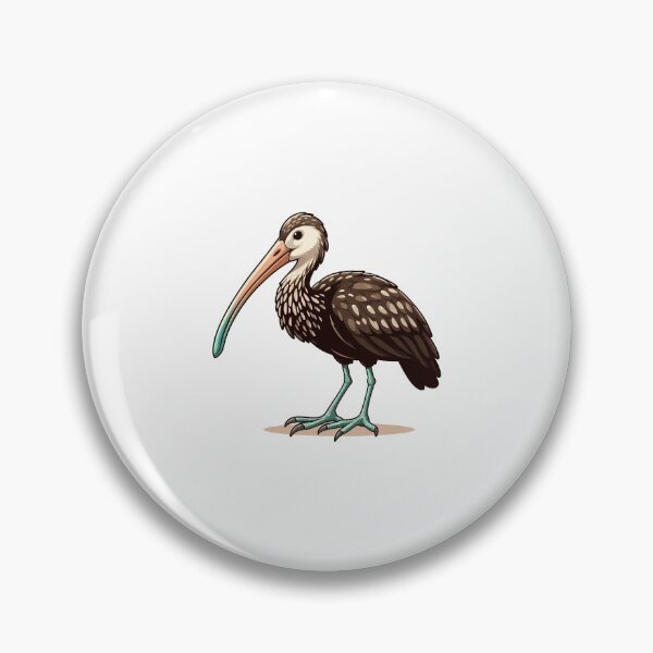 Item preview, Illustration of a stylized bird with long beak and distinctive feathers. designed and sold by cave-canvas.