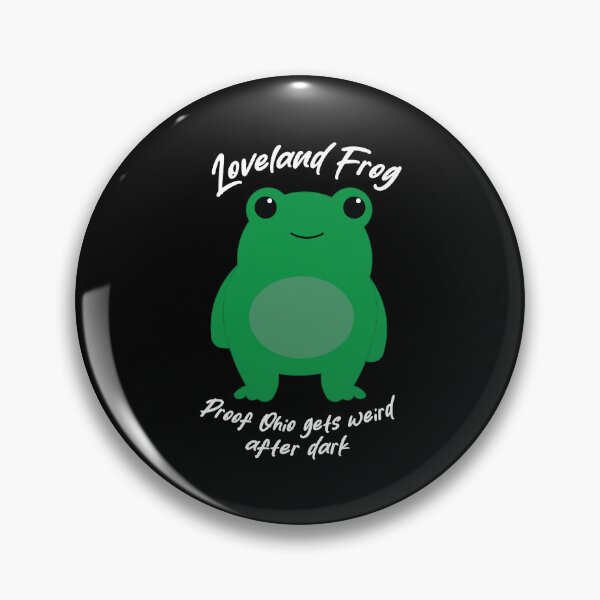 Item preview, Loveland Frog Cryptid | Proof Ohio Gets Weird After Dark designed and sold by Hallowed Artistry.