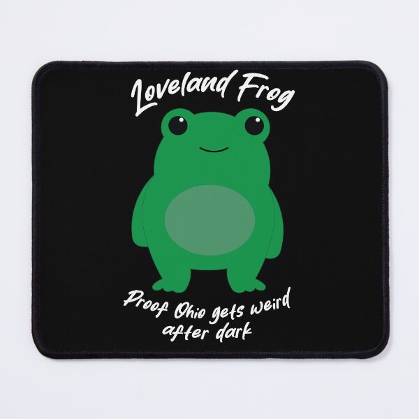 Item preview, Loveland Frog Cryptid | Proof Ohio Gets Weird After Dark designed and sold by Hallowed Artistry.