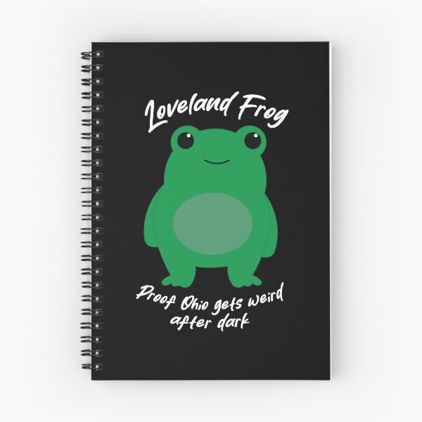 Item preview, Loveland Frog Cryptid | Proof Ohio Gets Weird After Dark designed and sold by Hallowed Artistry.