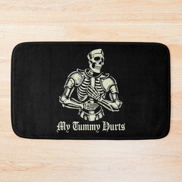 Item preview, Skeleton Clutching Stomach Hurt designed and sold by SignumShop.