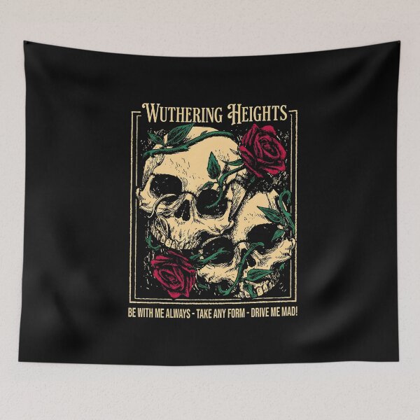 Item preview, Wuthering Heights Be With Me Always Take Any Form Drive Me Mad designed and sold by DexertimaArt.