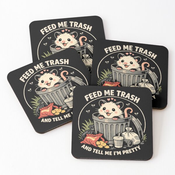 Item preview, FEED ME TRASH AND TELL ME I’M PRETTY designed and sold by sollunadesignns.