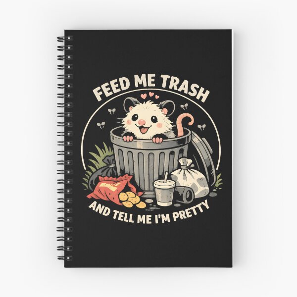 Item preview, FEED ME TRASH AND TELL ME I’M PRETTY designed and sold by sollunadesignns.