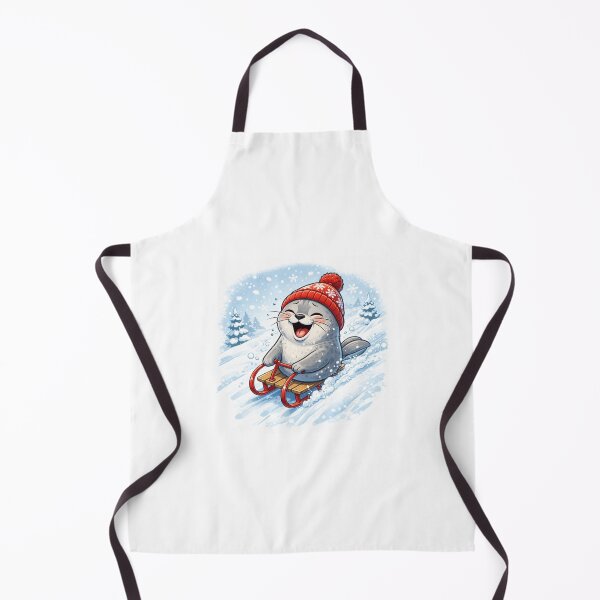 Item preview, A Playing Sleighing Seal designed and sold by 108Seals.