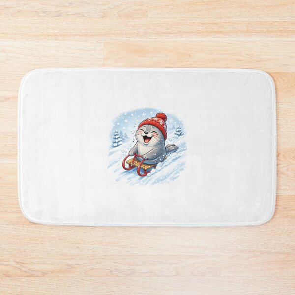 Item preview, A Playing Sleighing Seal designed and sold by 108Seals.