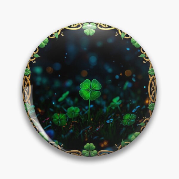 Artikelvorschau, Emerald Clover Night Garden Rahmen entworfen und verkauft von PMTaurus.