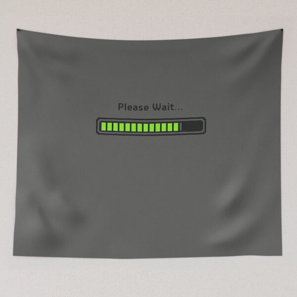 Item preview, Please Wait… 8-Bit Loading Bar designed and sold by PrintHorizonD.