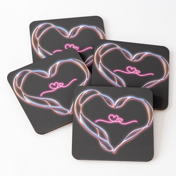 Item preview, Liquid Chrome Heart – Cyber Y2K Aesthetic Neon Love designed and sold by SolutionsArt.