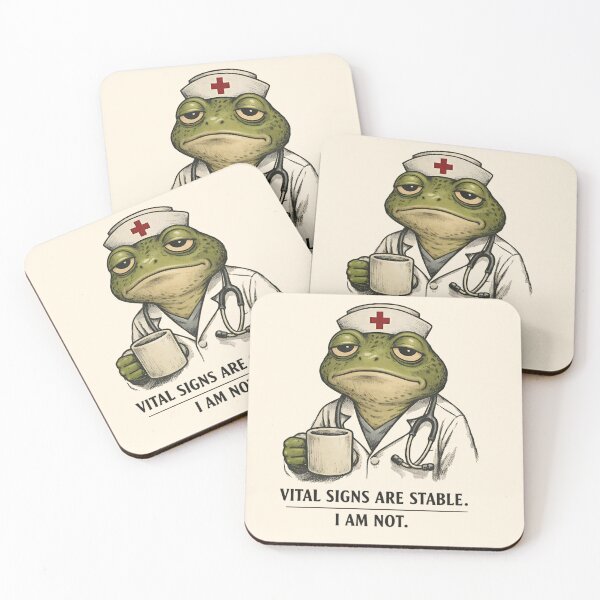 Item preview, VITAL SIGNS ARE STABLE. I AM NOT. designed and sold by sollunadesignns.