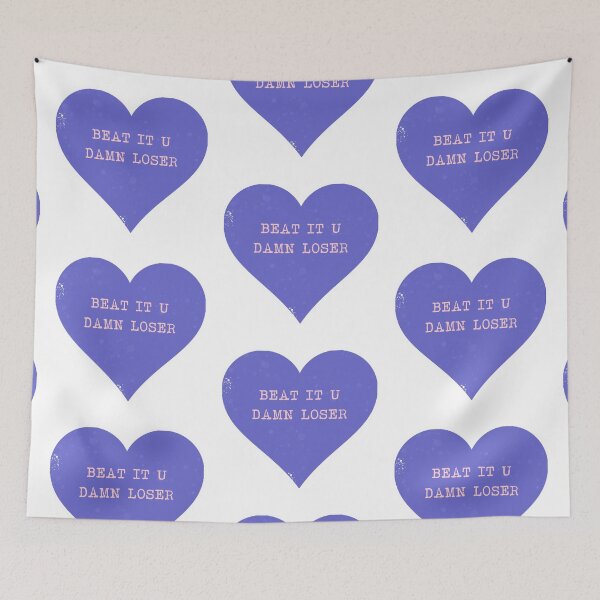 Item preview, Beat It u Damn Loser designed and sold by Normbot2000.
