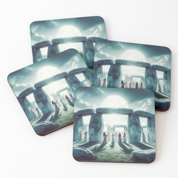 Item preview, Stonehenge - Moonlit Stone Circle Ritual designed and sold by Sybille-Yates.