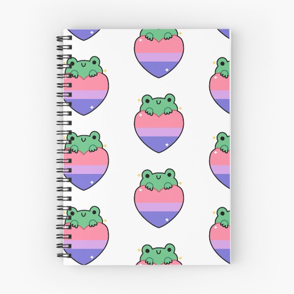 Item preview, bisexual flag kawaii frog designed and sold by phoebescribble.