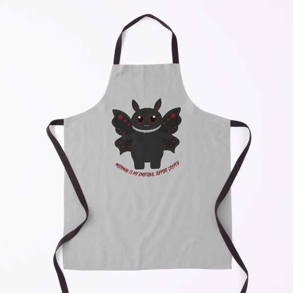 Item preview, Mothman Is My Emotional Support Cryptid | Cute Cryptid Art designed and sold by Hallowed Artistry.