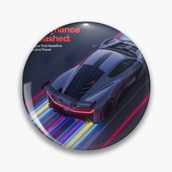 Item preview, Futuristic Supercar – Neon Speed Poster designed and sold by Motorline44.
