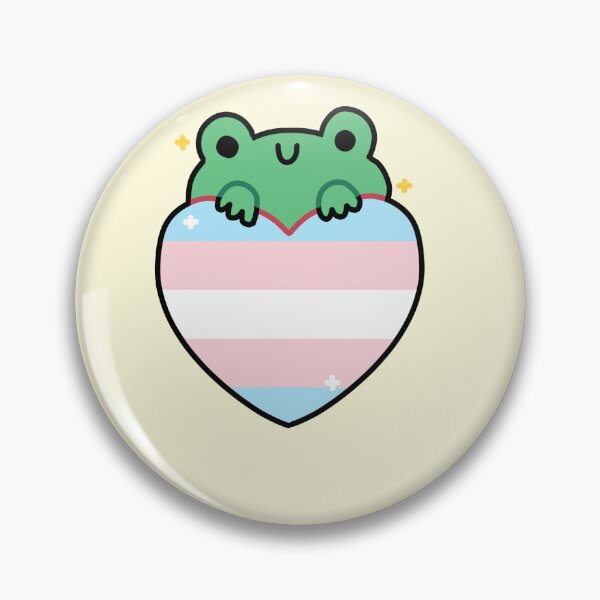 Item preview, transgender kawaii frog designed and sold by phoebescribble.