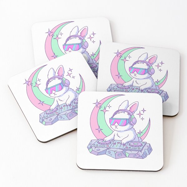 Item preview, Kawaii DJ Bunny designed and sold by SpotiShirts.