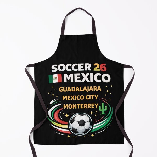 Item preview, Soccer 26 Mexico Host Cities – Guadalajara Mexico City Monterrey Fan Shirt designed and sold by MK-Charlie.