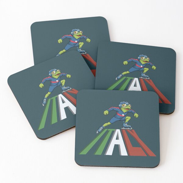 Item preview, Speedy Frog – Italy Ice Champion designed and sold by CARPIO Creations.